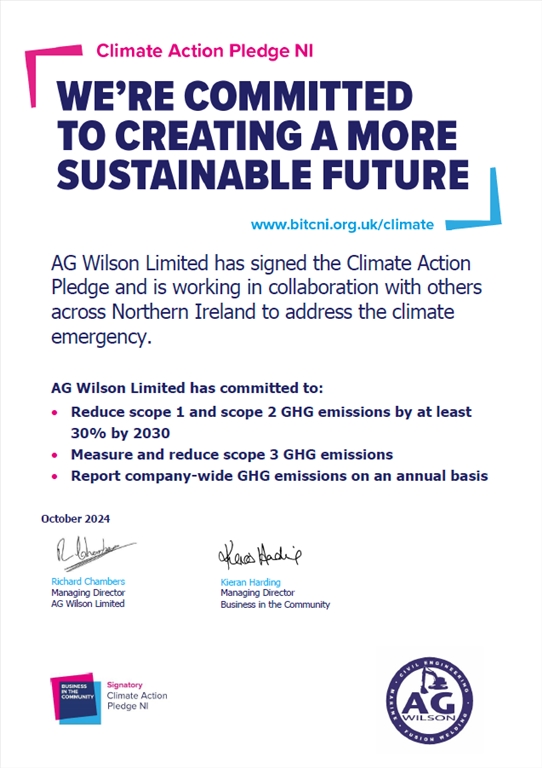 Climate Action Pledge 2025: Reporting Our Environmental Performance