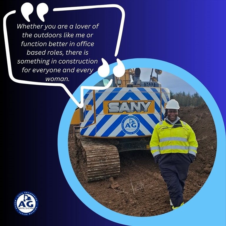 Women play a vital role in shaping the construction industry.